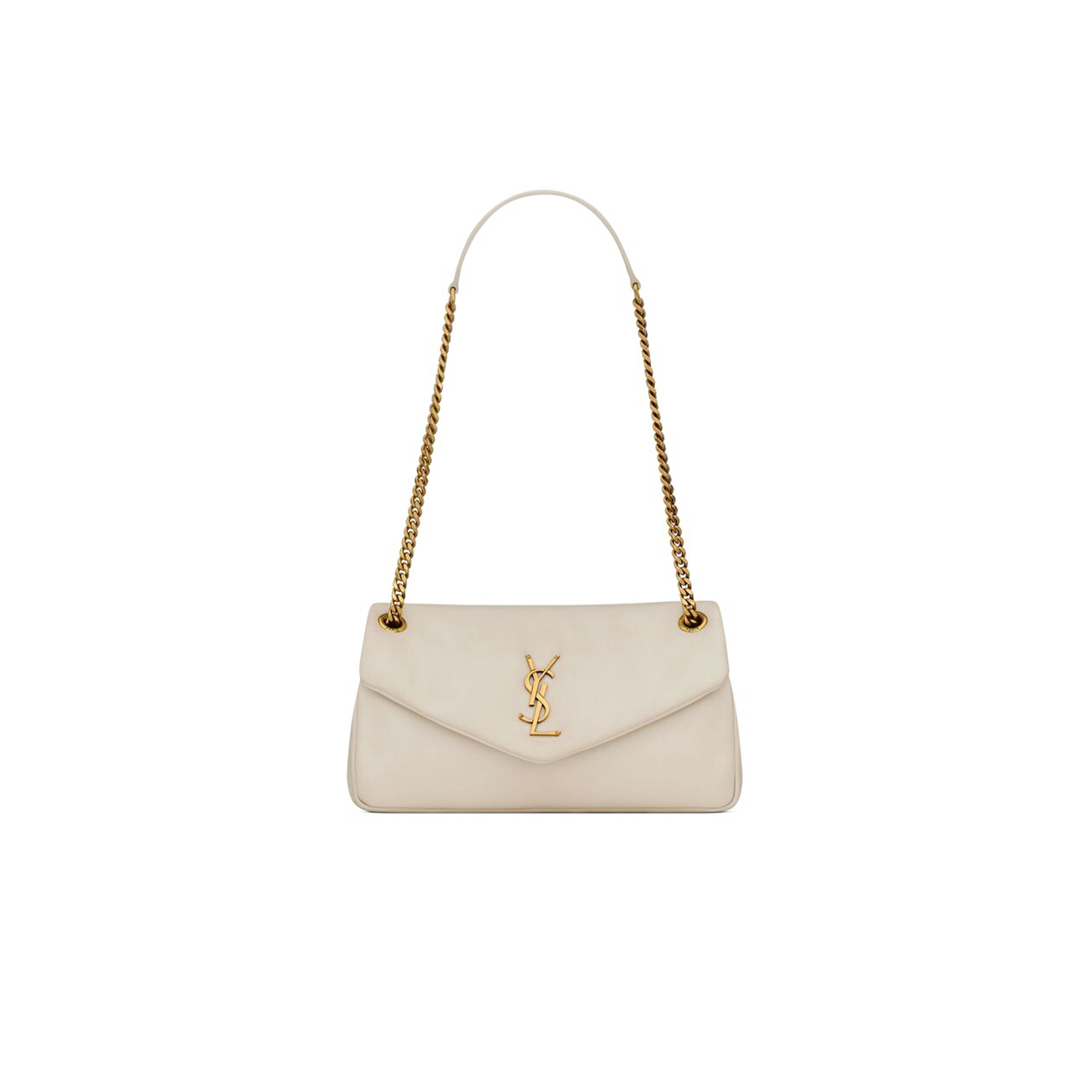 YSL CALYPSO SMALL IN PLUNGED LAMBSKIN 734153AACQO9227 (26*14*7cm) YSL CALYPSO SMALL IN PLUNGED LAMBSKIN 734153AACQO9227 (26*14*7cm)